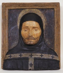A dominikánus Antonino Pierozzi portréja, aki jól ismert Szent Antoninról, Firenze védőszentjéről (1389-1459) alkotó: Italian School