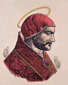 Anastase Ier pápa portréja (Anastasius, Anastasio) (399-401) alkotó: Italian School