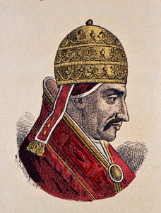 VI. Benoit pápa portréja (benedetto, Benedict vagy Benedictus) (973-974) alkotó: Italian School