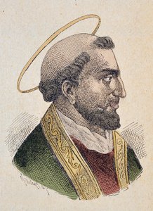 Evaristus pápa portréja (Evaristus vagy Evaristo I) I (97-107) alkotó: Italian School