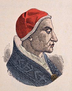 IV. Félix pápa (Felice) portréja (526-530) alkotó: Italian School