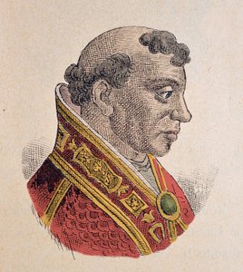 Formose pápa portréja (Formoso, Formosus) (891-896) alkotó: Italian School