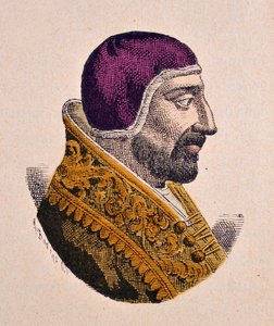 VI. Innocent pápa (Innocenzo, Innocentius) portréja (1352-1362) alkotó: Italian School