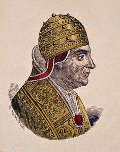 XIII. János pápa portréja (Giovanni, Ioannes) (965-972) alkotó: Italian School