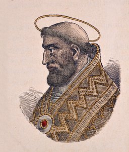 Leon pápa portréja (Leone vagy Leo) (682-683) alkotó: Italian School