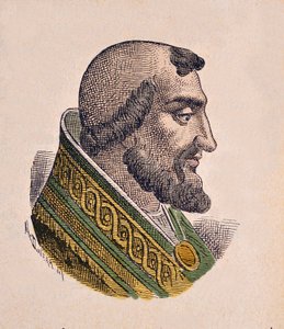 IX. Leon pápa portréja (Leo, Leone) (1049-1054) alkotó: Italian School