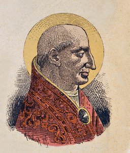 Lucius Ier pápa portréja (I. Lucio) (253-254) alkotó: Italian School