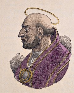 Martin Ier pápa (I. Márton vagy Martino) portréja (649-655) alkotó: Italian School