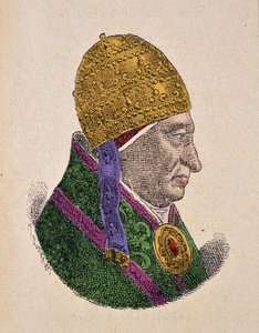 IV. Sixte pápa portréja (Sixtus, Sisto vagy Xystus vagy Francesco della Rovere) (1471-1484) alkotó: Italian School