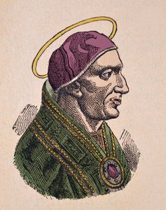 Zosimus Ier pápa portréja (Zosimus, Zosimus) (417-418) alkotó: Italian School