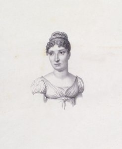 Elisa Baciocchi hercegnő (metszet) alkotó: Italian School