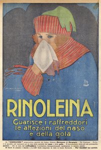 Rinolein (színes litográfia) alkotó: Italian School