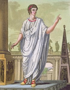 Római polgár munkavállalást igénylő LANtica Romából, 1825 alkotó: Italian School