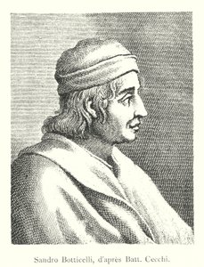 Sandro Botticelli, Batt Cecchi nyomán (metszet) alkotó: Italian School