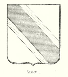 Sassetti (metszet) alkotó: Italian School
