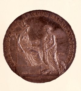 Ezüst ecu Milánóból. 1800.06.16. Átm. 3,9 cm Nápoly, Régészeti Múzeum alkotó: Italian School