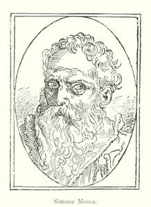 Simone Mosca (metszet) alkotó: Italian School