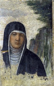 St. Claire. A klaristák rendjének alapítója (lásd Assisi alkotó: Italian School