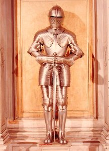 IV. Henrik (1553-1610) páncélja 1600 körül (vas) alkotó: Italian School