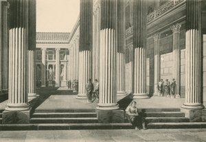 A bazilika, ahogy volt (mélynyomás) alkotó: Italian School