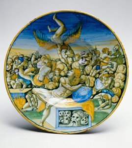 Dániel álma, 1545 (kerámia) alkotó: Italian School