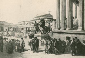Választások a Civil Fórumban (mélynyomat) alkotó: Italian School