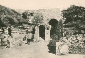 A tengerészeti kapu, ahogy van (mélynyomás) alkotó: Italian School
