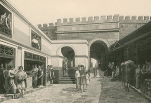 A tengeri kapu, ahogy volt (mélynyomás) alkotó: Italian School