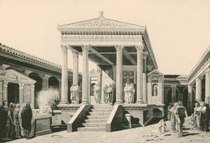 Ízisz temploma, ahogy volt (mélynyomás) alkotó: Italian School