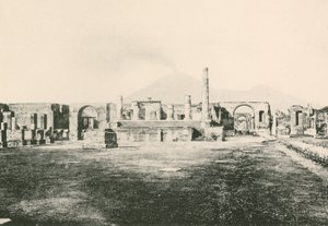 Jove temploma a Civil Fórumban, ahogy van (mélynyomat) alkotó: Italian School