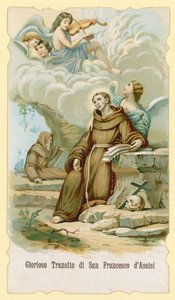 Assisi Szent Ferenc extázisa alkotó: Italian School
