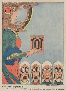Tot (színes litográfia) alkotó: Italian School