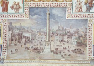 Traianus-oszlop, Traianus-fórum, Róma alkotó: Italian School