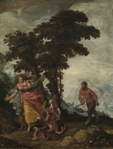 Vice által követett erény, 1570-1600 körül (olaj, vászon) alkotó: Italian School