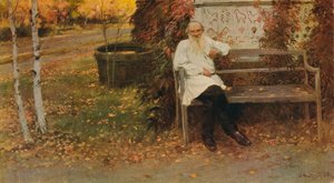 „Gróf Leo N. Tolsztoj”, 1909, 1911 alkotó: Ivan Alekseyevich Vladimiroff