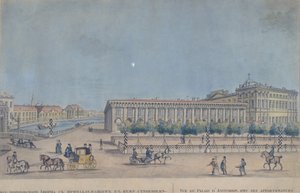 Az Anichkov-palota Szentpéterváron, 1814
