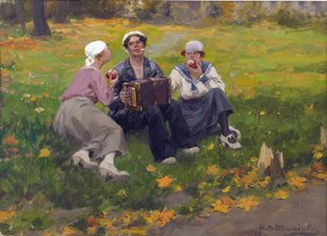 Bolsevik csoport alkotó: Ivan Alexeyevich Vladimirov