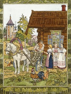 Apa elment a vásárra alkotó: Ivan Bilibine