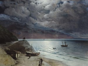 Éjszaka Gurzufban, 1891