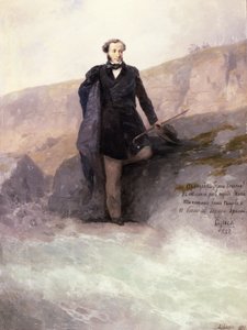 Puskin (1799-1837) a Fekete-tenger partján, 1897