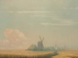 Ukrán betakarítás, 1857 alkotó: Ivan Konstantinovich Aivazovsky