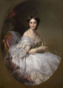 Anastasia Ushakova portréja, szül. Koni 1824-1902