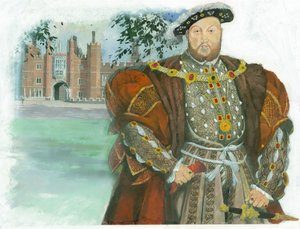 VIII. Henrik angol király alkotó: Ivan Lapper