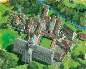Waverley Abbey, Farnham, Surrey, 1990-c2005 alkotó: Ivan Lapper