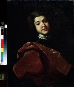 Szergej Sztroganov báró (1707-1756) portréja (Szergej Sztroganov báró portréja). Ivan Nikitich Nikitin (Nikitin) festménye (kb. 1680-1742 után), olaj, vászon