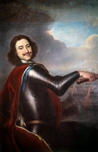 I. Nagy Péter portréja (1672-1725) Ivan Nikitin (Nikitin) festménye