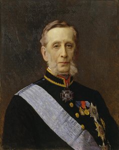 Pjotr Alekszandrovics Valujev gróf portréja 1815-1890, 1880