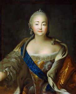 Erzsébet császárné portréja 1709-1762, 1750-1760-as évek.