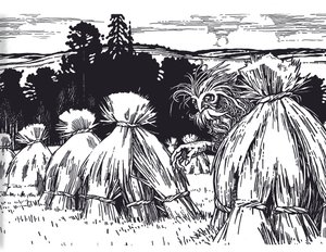 Polevik, 1934 alkotó: Ivan Yakovlevich Bilibin