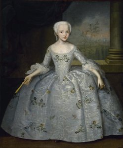 Sarah Eleanore von Fermor portréja, c. 1750